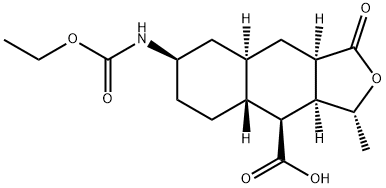 (1R,3aR,4aR,8aR,9S,9aR)-1-метил-3-оксодекагидро-3H-спиро[нафто[2,3-c]фуран-6,2'-[1,3]диоксолан]-9 -карбоновая кислота