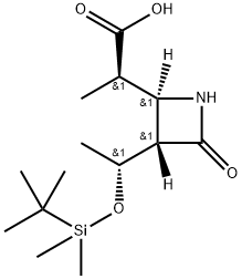 (3S,4S)-3-[(R)-1-(трет-Бутилдиметилсилилокси)этил]-4-[(R)-1-карбоксиэтил]-2-азетидинон