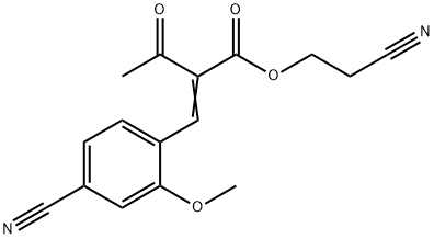 (Z)-2-цианоэтил-2-(4-циано-2-метоксибензилиден)-3-оксобутаноат