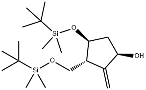 1R(3R,4S)-4-(трет-бутилдиметилсилилокси)-3-￡¨￡¨трет-бутилдиметилсилилокси)метил)-2-метиленциклопентанол